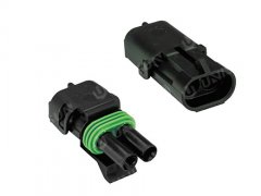 UT-PC009 - 2pin weather pack connector